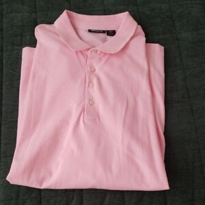 Claiborne Light Pink Polo Shirt